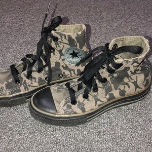 Rockstar converse high tops